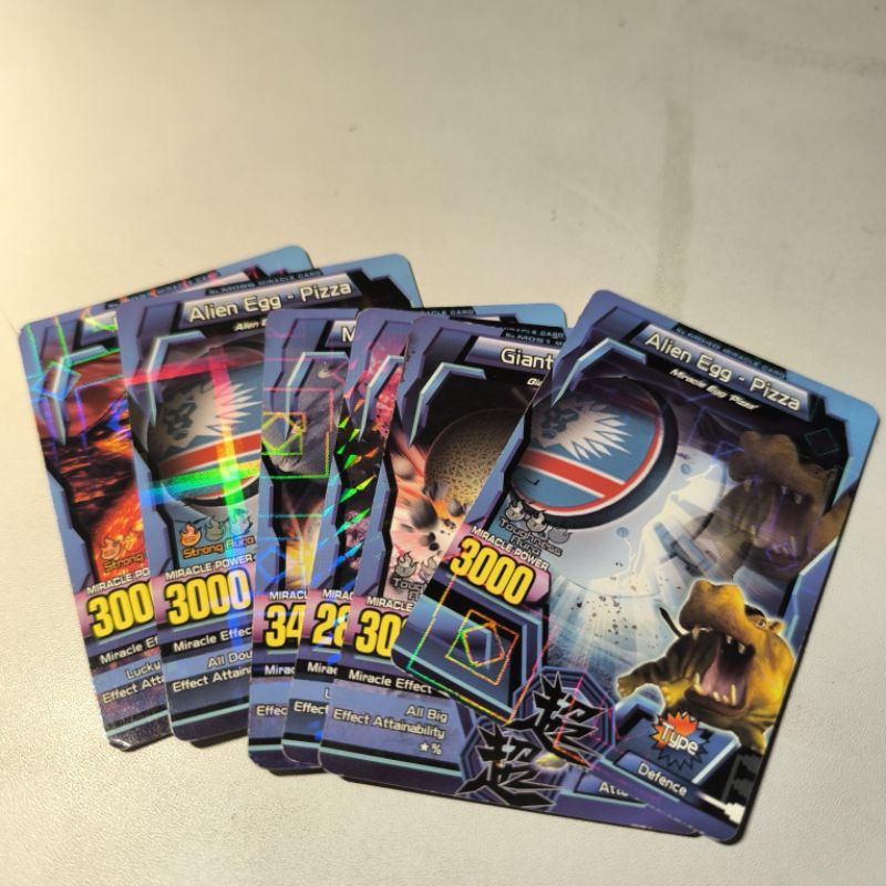 Great Animal Kaiser & Strong Animal Kaiser Cards Namco Original