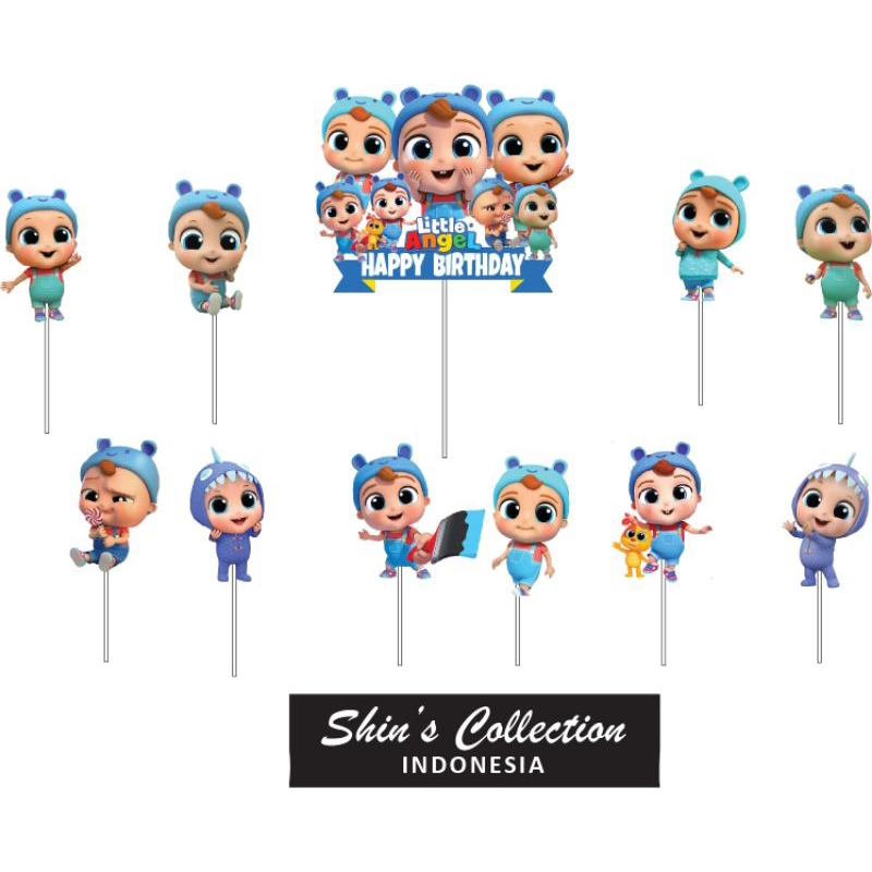 Cake topper John Solo Little Angel