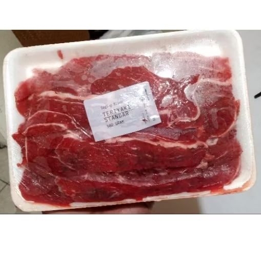 

beef slice teriyaki 500gram