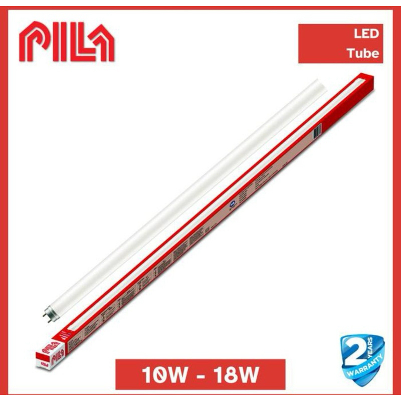 PILA LED TUBE TL LED 10W 18W Watt 60cm 120cm 765 Putih Cool Daylight