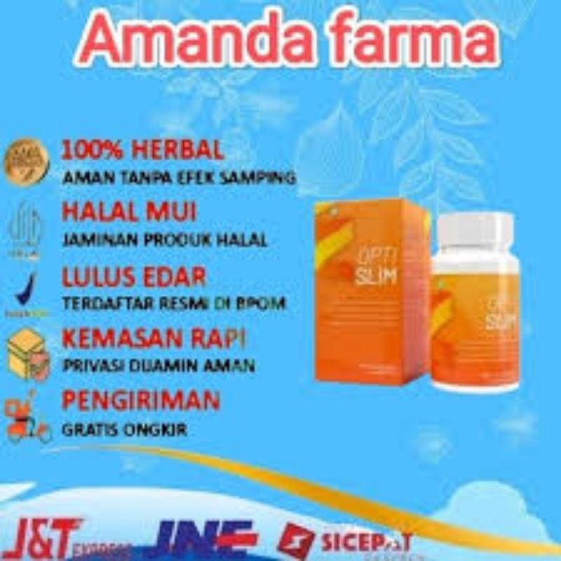 OPTISLIM ASLI OBAT PELANGSING BADAN TERBAIK