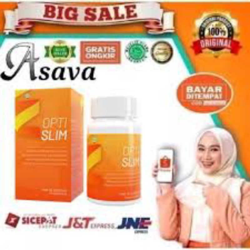 OPTISLIM ASLI MEMBANTU MENGURANGI NAFSU MAKAN BPOM