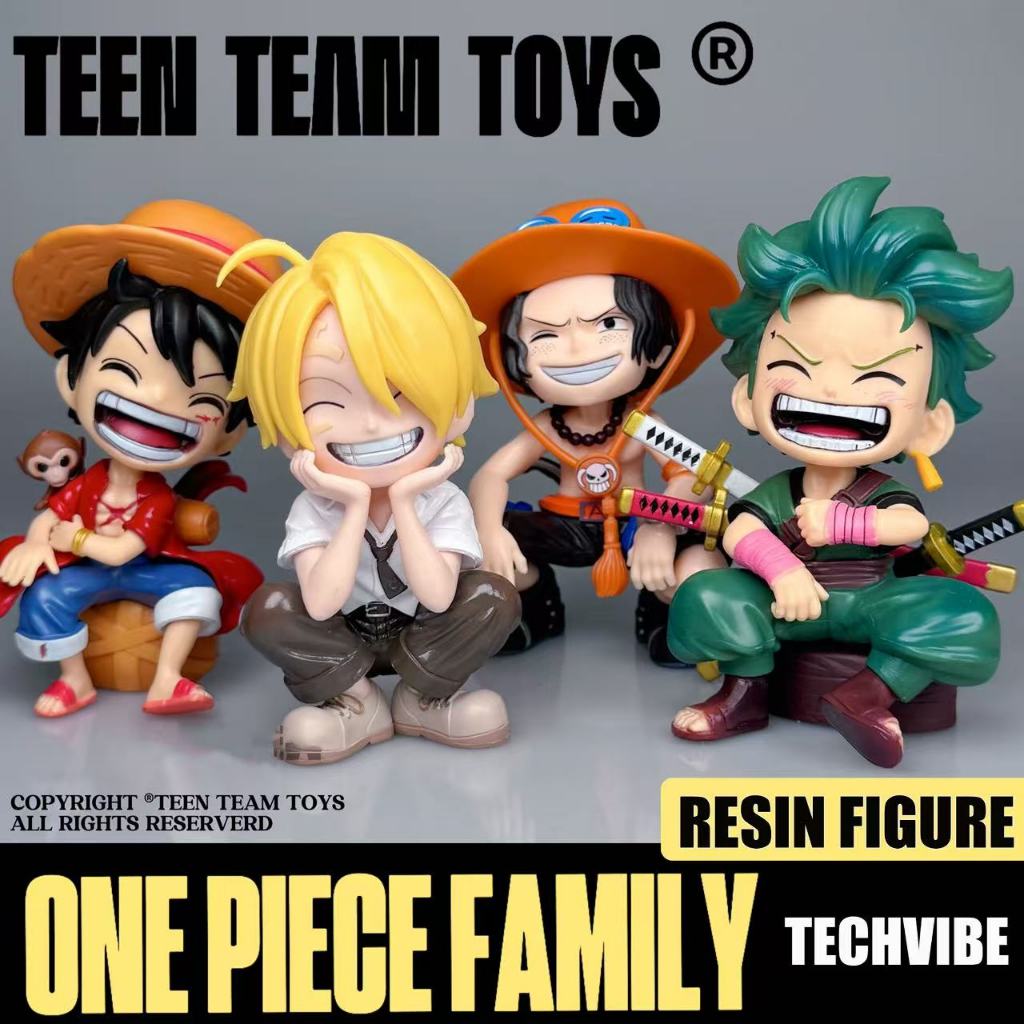 COD One Piece Action Figure Zoro Roronoa  Koleksi Pajangan Anime Q Versi Luffy Buah Model Patung