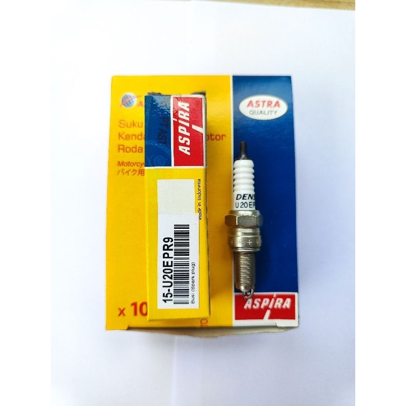 BUSI DENSO ASPIRA BUSI MOTOR MOTOR BEAT VARIO SCOOPY ORIGINAL ASLI DENSO ASTRA