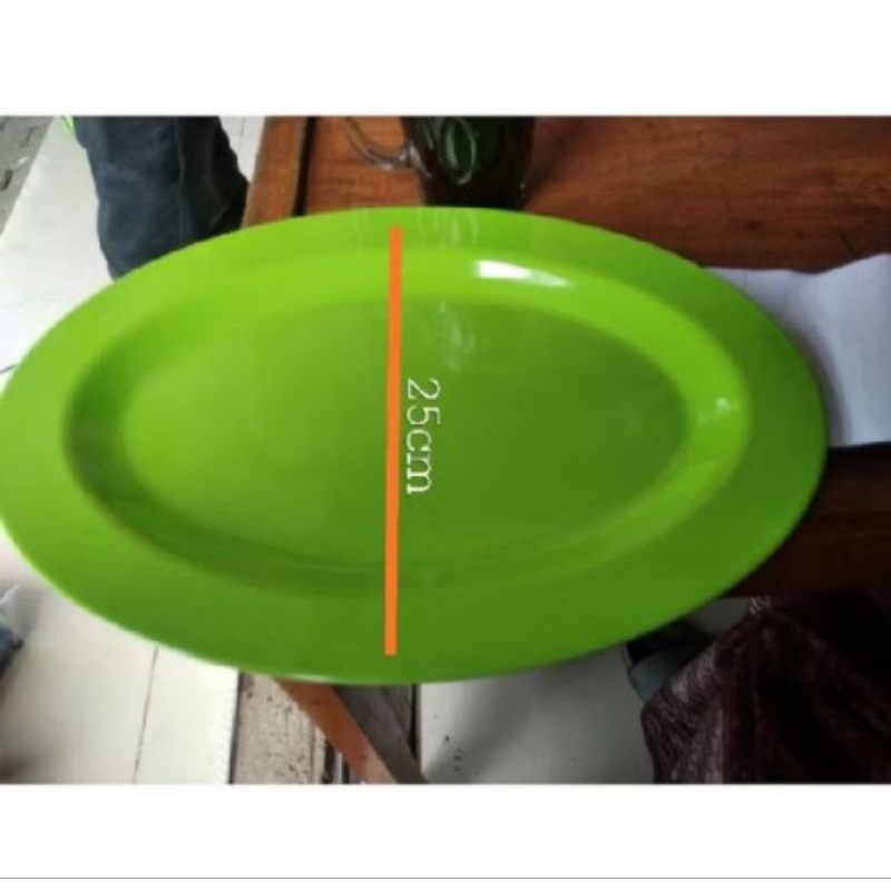 PIRING MELAMIN OVAL BESAR/ PIRING LODOR JUMBO/ PIRING OVAL JUMBO / PIRING MELAMIN JUMBO