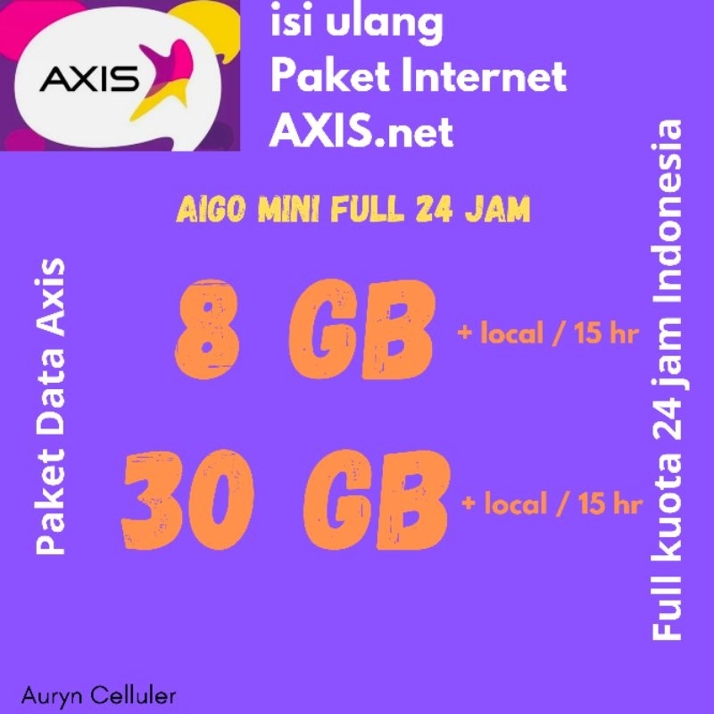 AXIS Paket Data Internet