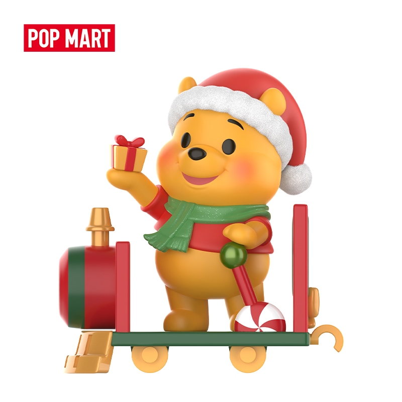 POP MART Disney Winnie the Pooh Gift Giving Series Action Figures Blind Box Birthday Gift Kid Toy