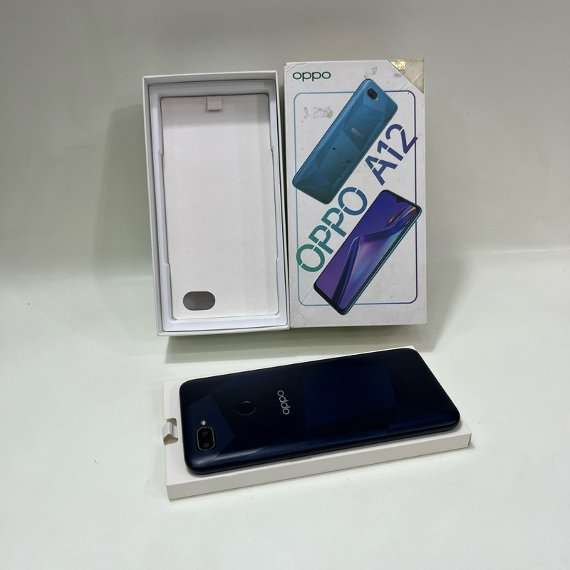 Oppo A12 4/64gb Fullset Second Garansi Resmi