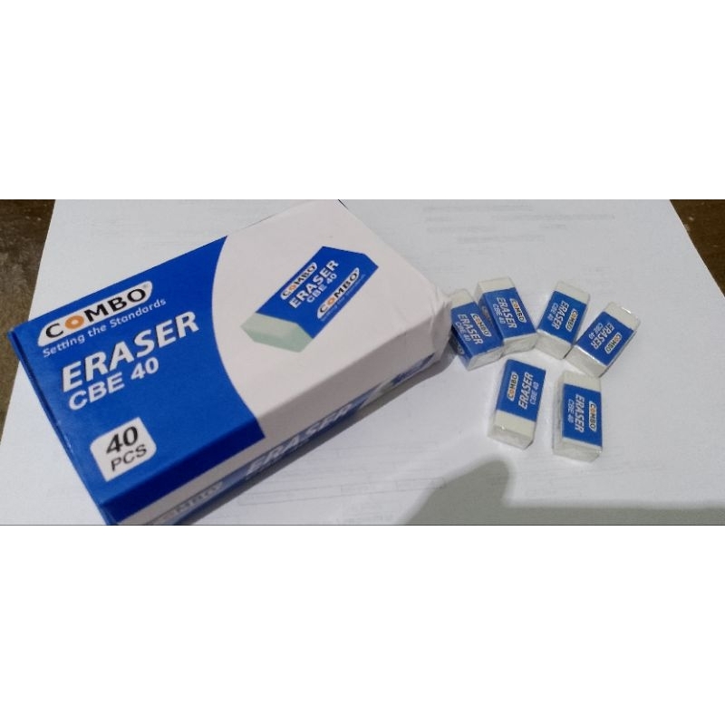 

Glogabshoop-Penghapus pensil/ stip karet putih CBE 40 Comba