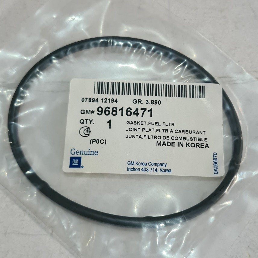 ORING FILTER SOLAR ORIGINAL CHEVROLET CAPTIVA DIESEL