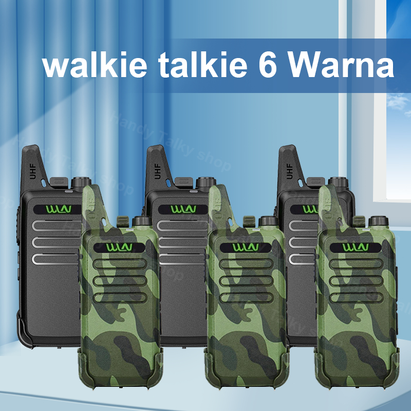 Banana Sport Ht Wln Walkie Talkie Jarak Jauh 3-5Km(Max) Ht Wlan Uhf 2 Units Handy Talky Waterproof