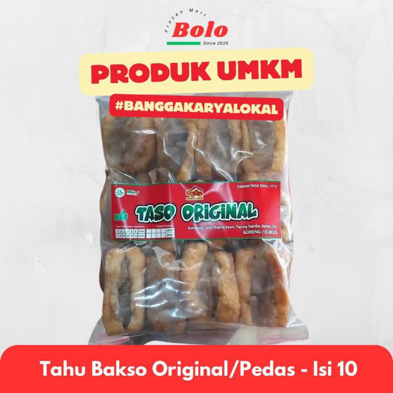 

tahu bakso atau taso original / pedas isi 12pcs
