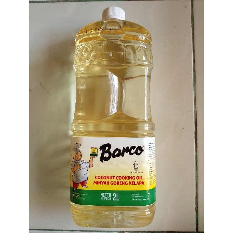 

BARCO COCONUT COOKING OIL 2L BOTOL / MINYAK GORENG KELAPA