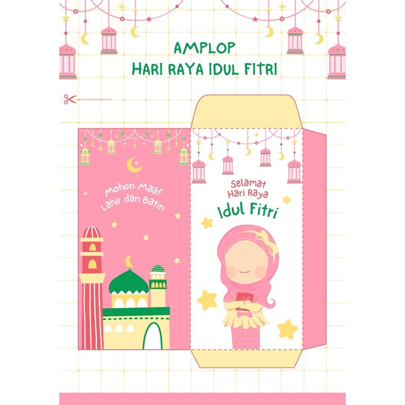 

Custom Angpau Lebaran | Amplop Lebaran Custom | Desain Sendiri