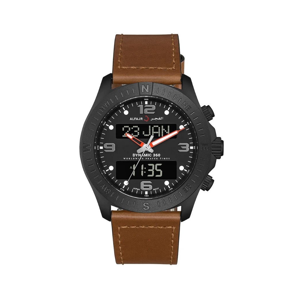 Alfajr Official Jam Tangan Original Dynamic 360 Kulit