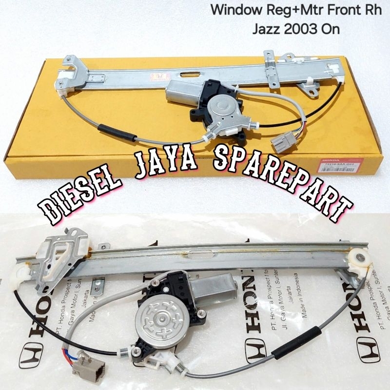 REGULATOR POWER WINDOW+MOTOR JAZZ 2003
