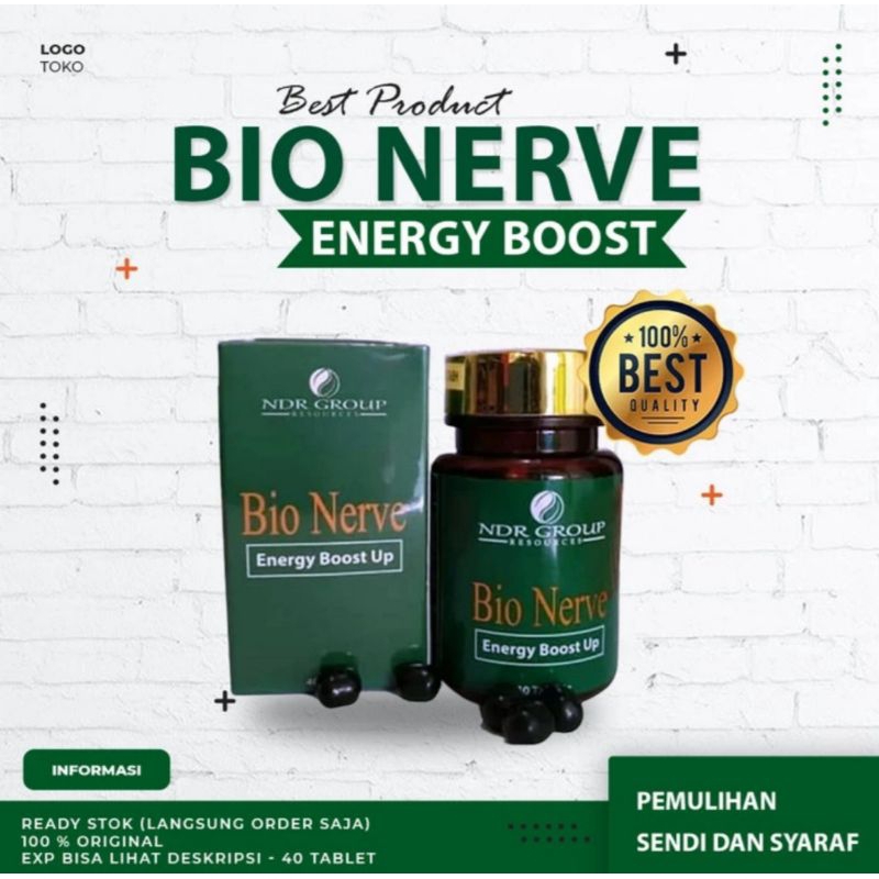 BIO NERVE || BIO NERVE " NDR " ( ORIGINAL )1 BOTOL