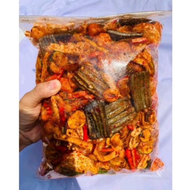 

SEBLAK MIX PEDAS KERING/SEBLAK DAUN JERUK ISI 500 gr