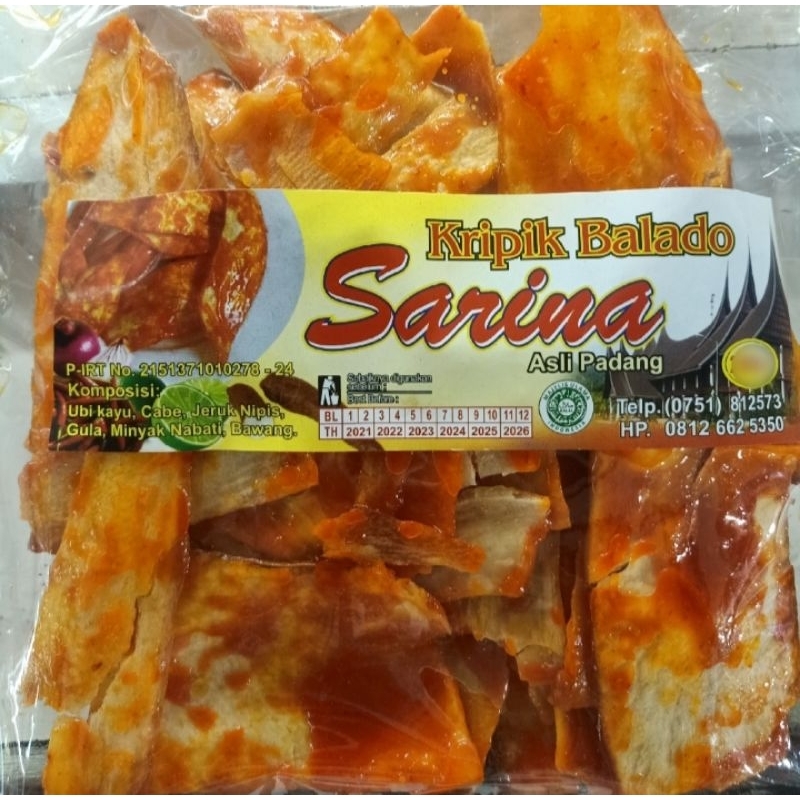 

Kripik Balado Sarina Besar