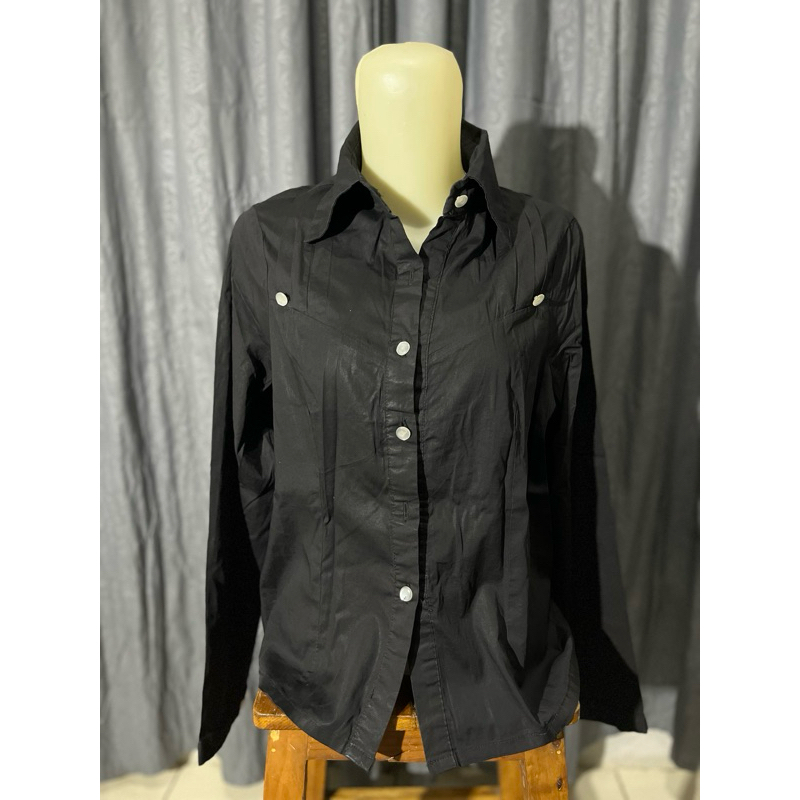 Kemeja Hitam Preloved