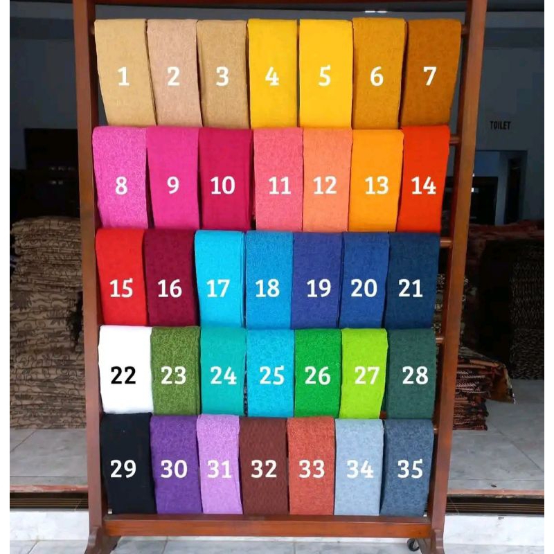 KAIN EMBOS LENGKAP BAKAL BATIK