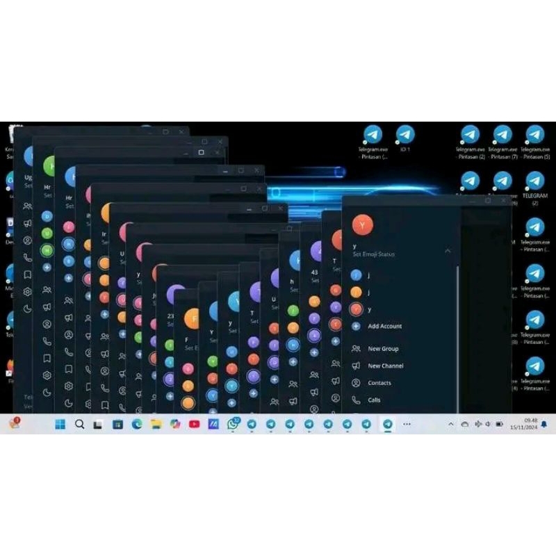 Akun  fresh telegram tinggal pakai