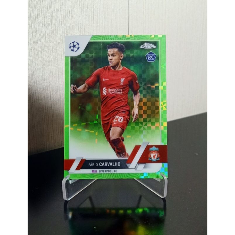 Fabio Carvalho,Limited 312/399,Rookie Card,Topps Soccer Card