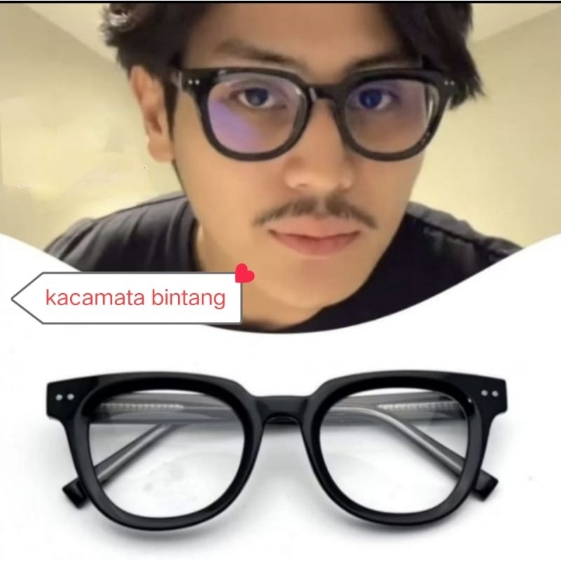 Kacamata pria frame kacamata minus wanita kacamata trend oval kacamata 2120