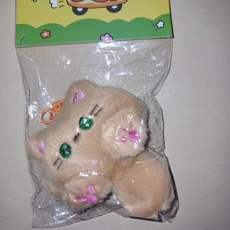 Gantungan Boneka Kucing Coklat Aesthetics