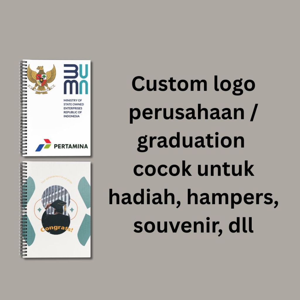 BINDER AESTHETIC KULIAH A5 BUKU CUSTOM GRATIS JASA DESAIN COVER