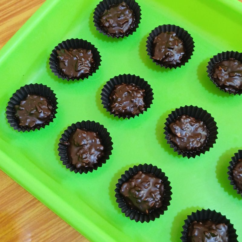 

Try It ‼️ Cokelat Kacang cokelat premium home-made kemasan toples 500 gr