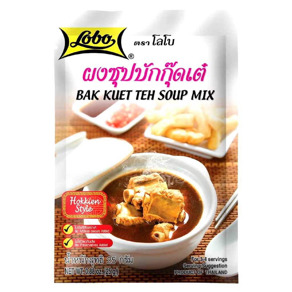 

Lobo Bak Kuet Teh Soup Mix 25 g