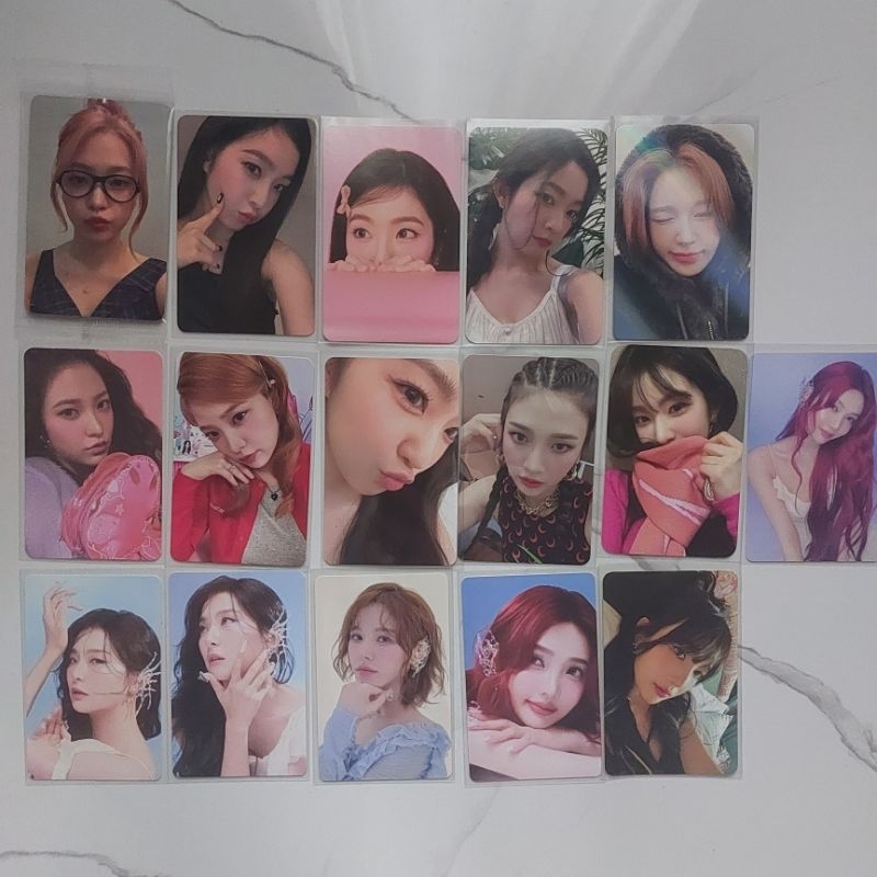 OFFICIAL PHOTOCARD JOY WENDY YERI IRENE SEULGI RED VELVET DAY 1 KIHNO DAY 2 PEEK A BOO BIRTHDAY CAKE