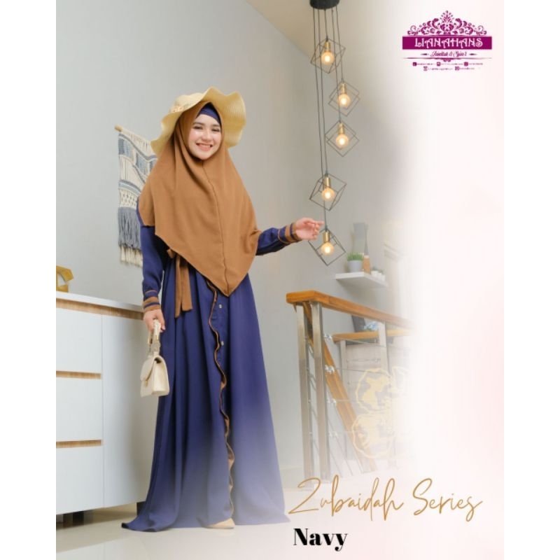 Ready Gamis Muslimah Syar'i Zubaidah Lianahans