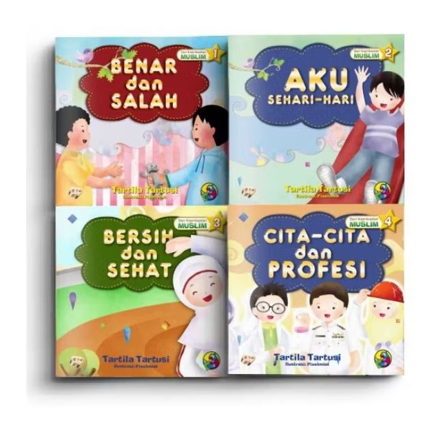 Buku Islami Anak, 1 Set Seri Kepribadian Muslim - Tartila Tartusi