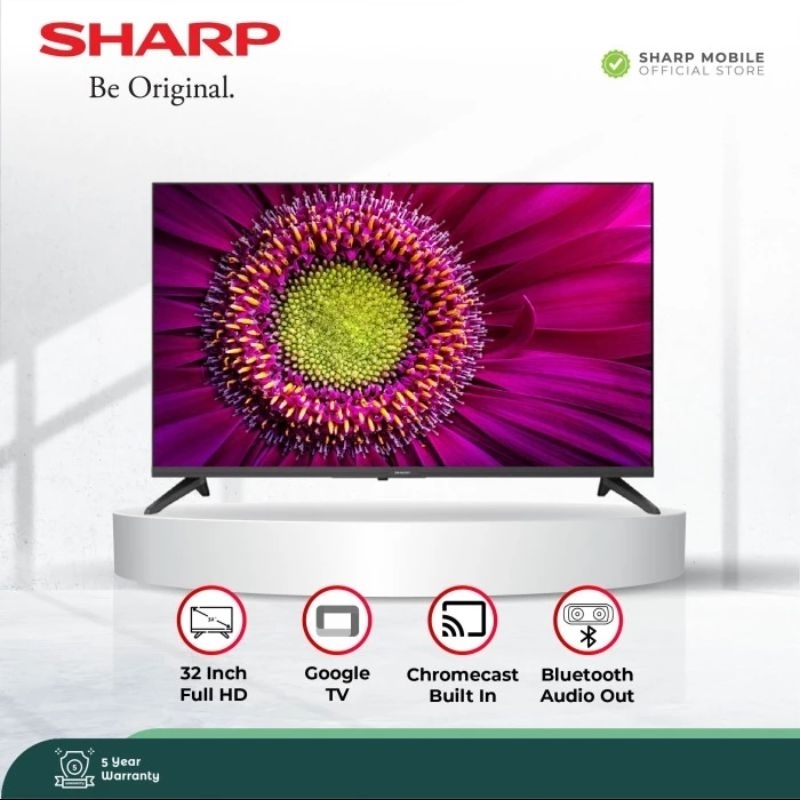 SHARP GOGLE TV 32INCH GARANSI 5 TAHUN