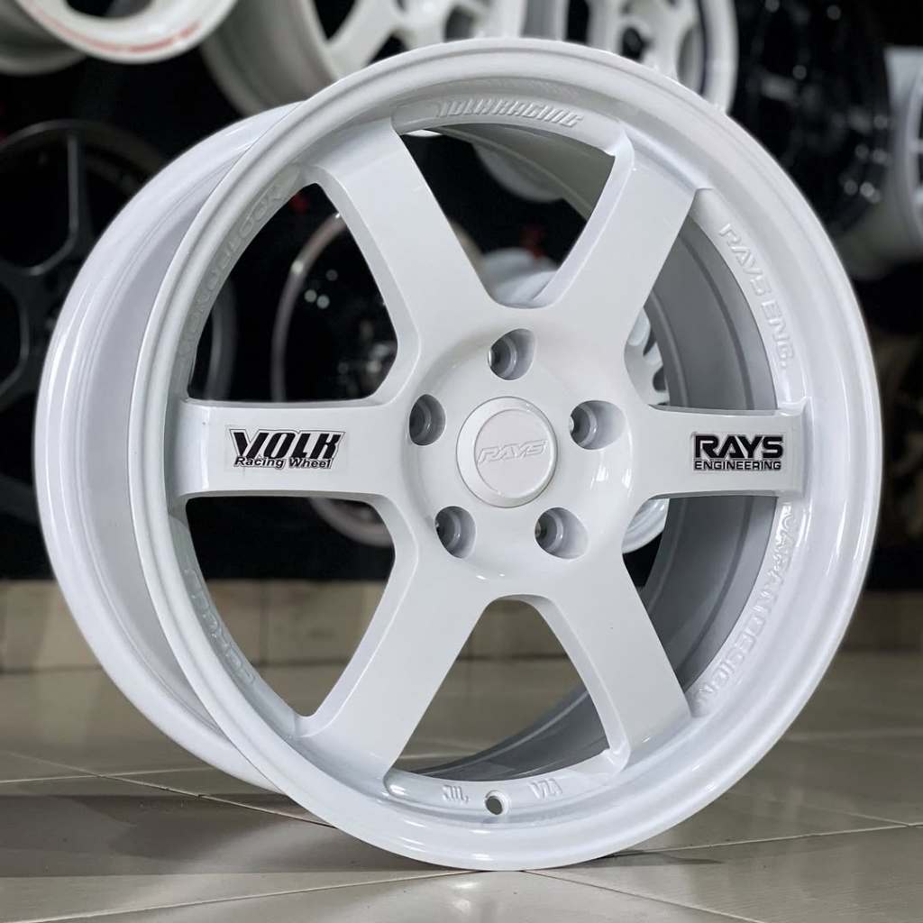 Velg Volkrays Te37og Ring 17 Lebar 8 Pcd 5x114.3 Et 40 | Velg R17 | Velg Mobil | Velg Racing | Velg 