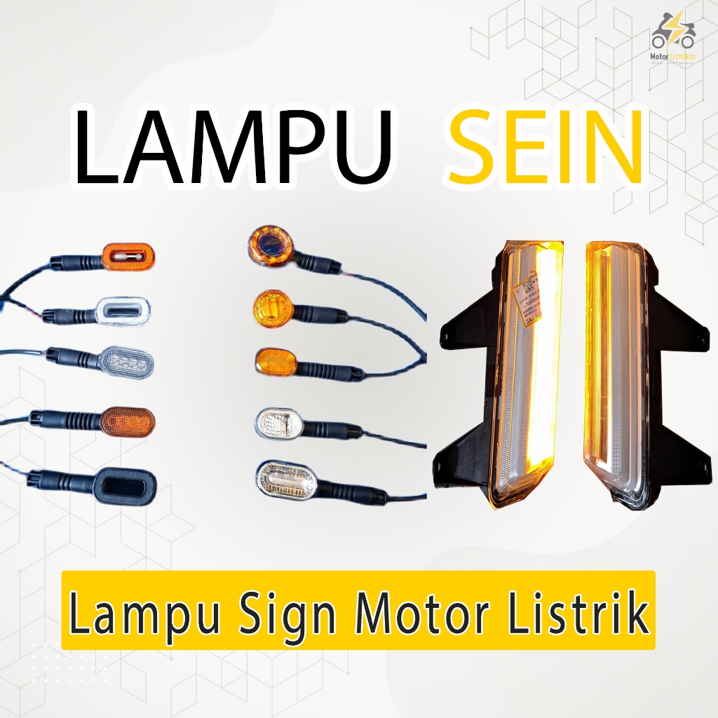 Lampu Sein Motor Listrik