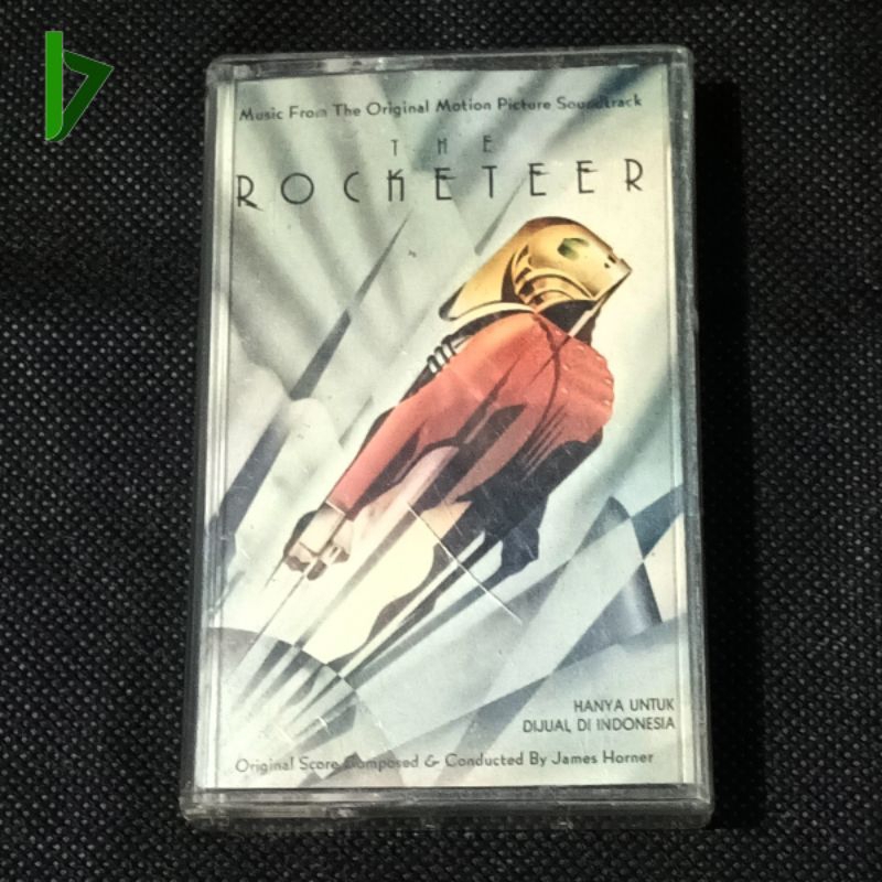 Kaset pita album OST The Rocketeer