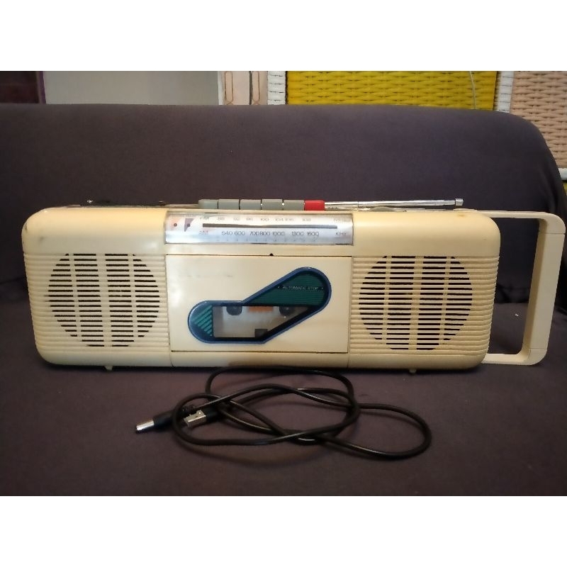 Mini Boombox jadul modif bluetooth