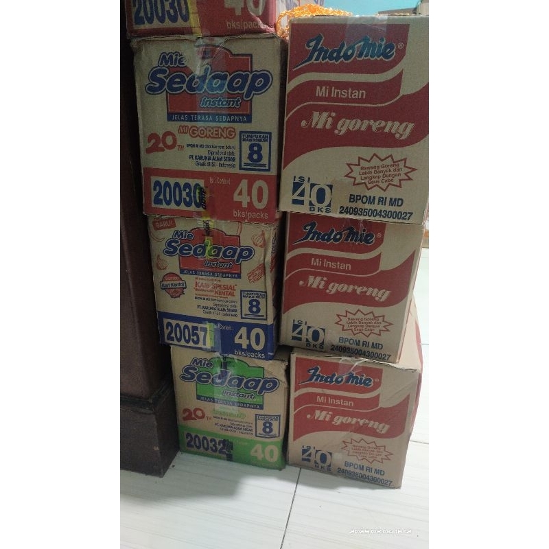 

Indomie 1 dus surabaya instan dan sameday