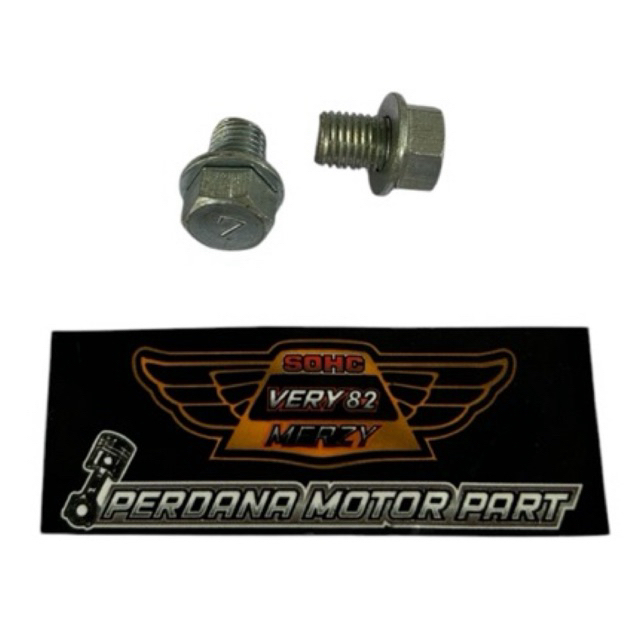Baut breket knalpot Binter Merzy Kz200 CDI