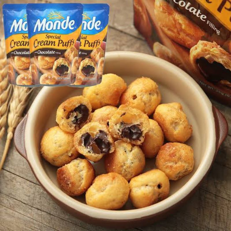 

Monde Cream Puff Chocolate Custard Filipina
