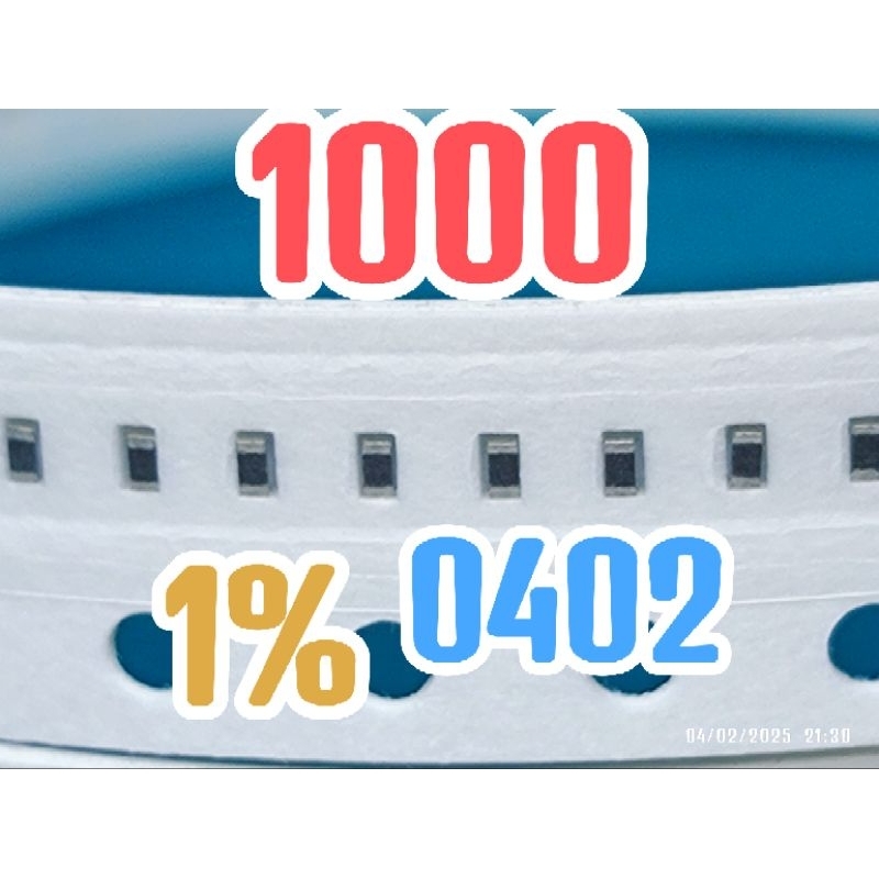 10pcs Chip resistor smd 1000 101 size 0402 100 ohm