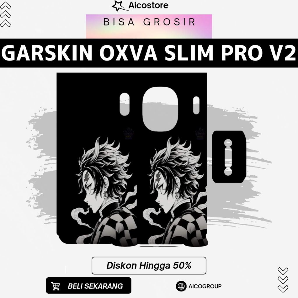 

stiker inner garskin oxxxssspaaa prooo 2 bisa hologram dan custom desain