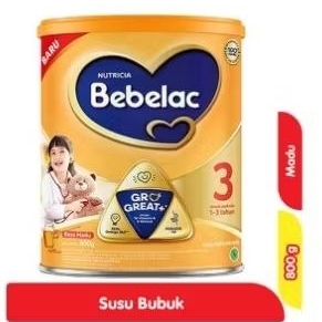 

Bebelac 3 GroGreat+ Susu Bubuk Pertumbuhan Anak Madu 800 Gram