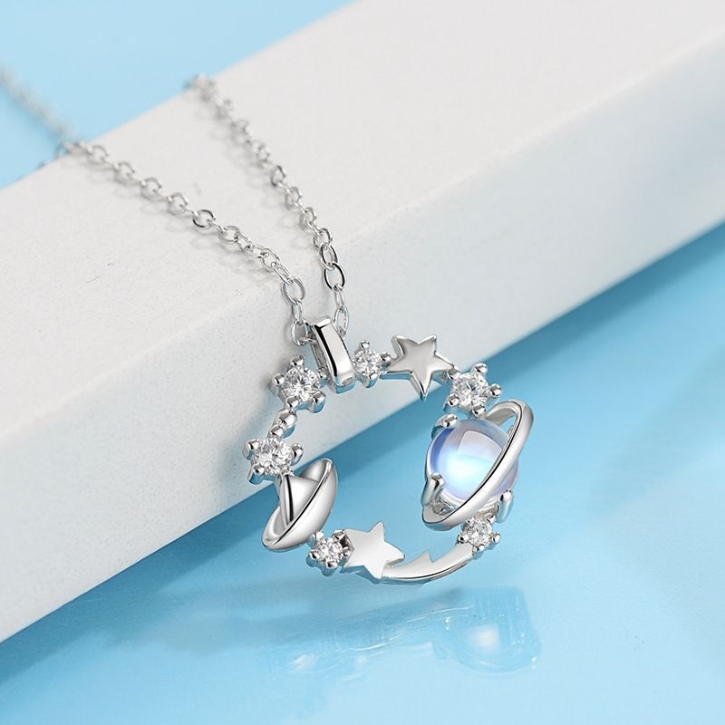 Kalung Titanium Pandora Silver