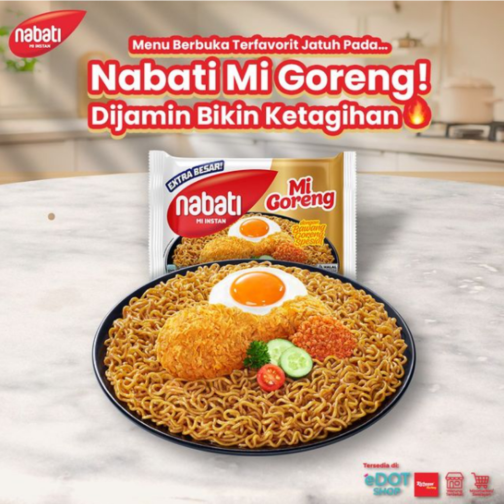

NABATI Mie Goreng Bawang Spesial 85g