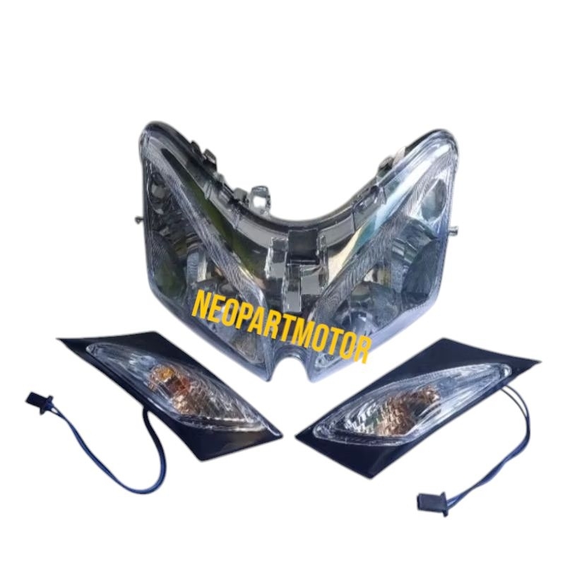 Reflektor mika lampun depan vario 110 cw karbu