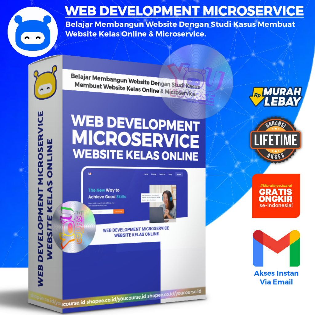 Full Course Microservice Website Kelas Online - Belajar Buat Website Kelas Online dengan Studi kasus